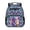 Axolotl Fish Scale, variant on Dinosaur Toddler Backpack for 2-5 Year Old, 13.5 Inch Lightweight Preschool Bag for Boys, Kids Bookbag with 2 Front & 2 Mesh Side Pockets for Water, Black