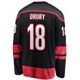 thumbnail image 3 of Men's Fanatics Jack Drury Black Carolina Hurricanes Home Premier Breakaway Player Jersey, 3 of 3