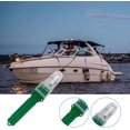 thumbnail image 2 of Bengalas marinas, bengalas de seguridad estroboscópicas de pesca, luz de pesca LED electrónica, kit de seguridad para navegación con bengalas diurnas y nocturnas, señal visual LED controlada por luz e, 2 of 7