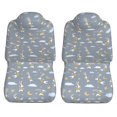 thumbnail image 4 of Haiem Sleep Rabbit Printed Car Seat Covers Set of 2, Universal Fit Car Seat Covers,Protective Seat Covers,Comfortable Car Seat Covers, Easy Installation Seat Covers, 4 of 9