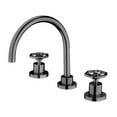thumbnail image 2 of LaToscana 77PW102 Lucia Two Handle Deck Mount Roman Tub Faucet in Brushed Nickel, 2 of 4