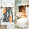 thumbnail image 7 of Yayeee 100% Cotton Hand Towels for Bathroom 16" x 28" Soft Absorbent Kitchen Towel, Green Oranges, 7 of 7