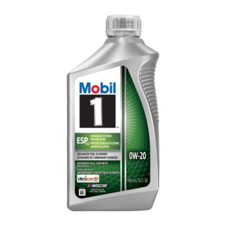 Mobil 1 ESP X2 0W-20 Full Synthetic Motor Oil, 1 Quart
