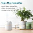 thumbnail image 2 of Binwennn Portable Small Humidifier USB Personal Desktop Humidifier For Car Room Bedroom Cool Mist Humidifiers for Bedroom No Filter Hot Small Cool Items Room Humidifiers for Large Areas Large Room, 2 of 7