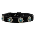 thumbnail image 5 of Dog, Puppy  Pet Collar, "Pasadena Crystal Flower", 5 of 11