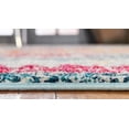 thumbnail image 2 of Unique Loom Matisse Vita Rug Multi/Blue 8' Round Border Bohemian Perfect For Dining Room Entryway Bed Room, 2 of 8