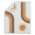 thumbnail image 5 of Sweet Jojo Designs Boho Sun White and Orange 4 Piece Crib Bedding Set, 5 of 6