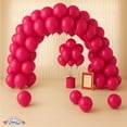 thumbnail image 2 of PMU Balloons 11 Inch PartyTex Premium Hot Pink Latex Pkg/12, 2 of 6