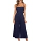 thumbnail image 1 of Mono de verano sin mangas con tirantes finos y lazo en la espalda para mujer, elegante, de cintura alta, con pernera ancha y bolsillos Fridja  alkflakhf37149, 1 of 9
