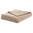 thumbnail image 2 of Safavieh Remea 50" x 60" Traditional Cotton Throw, Beige/Brown, 2 of 4