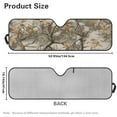 thumbnail image 7 of Uorisanigo Windshield Sun Shade,Camo Hunting Forest Shade Heat Shield for Jeep Wrangler,Windshield Cover,Sunshade Compatible with 2007-2023 Wrangler Rubicon Sahara TJ JK JKU 2 & 4 Door,1Pcs, 7 of 7