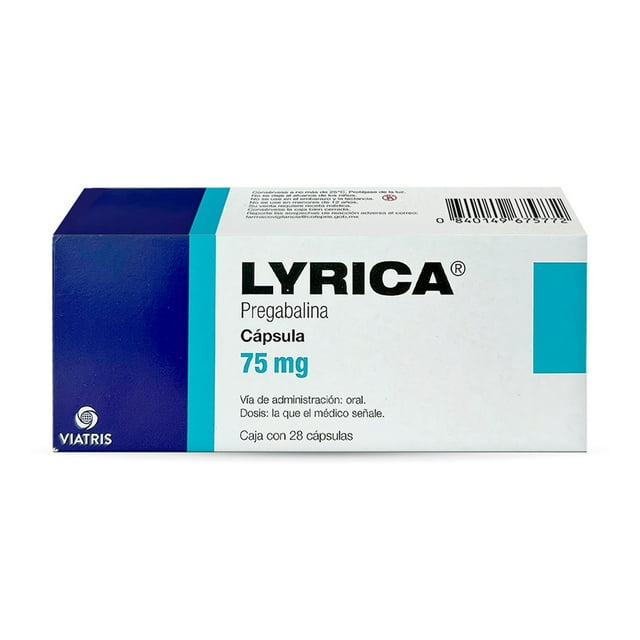 Lyrica 75 mg 28 Caps