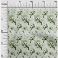 thumbnail image 1 of oneOone Velvet Mint Fabric Florals Craft Projects Decor Fabric Printed By The Yard 58 Inch Wide-4DE, 1 of 5