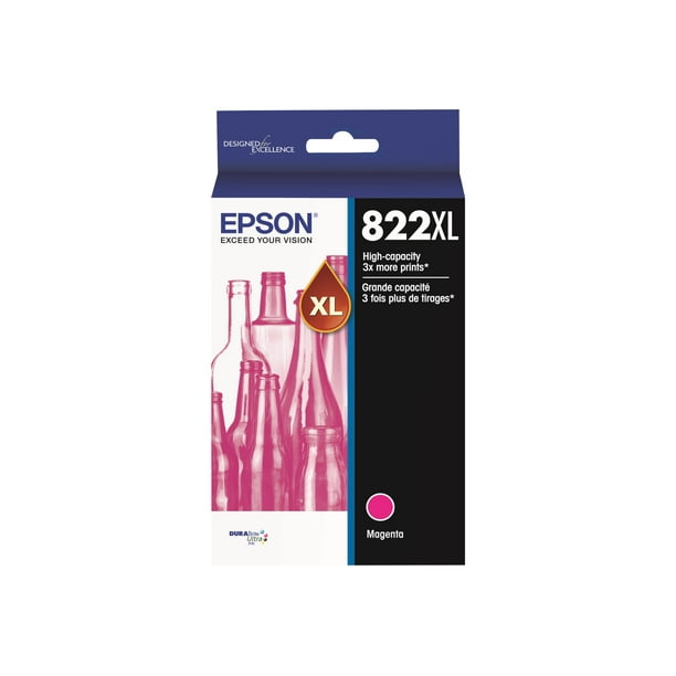 Epson 822XL High Capacity magenta original ink cartridge for
