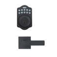 thumbnail image 1 of Amazon Basics - Cerradura de puerta con cerrojo electrónico tradicional con palanca de paso, 1 of 5
