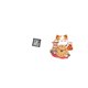 thumbnail image 5 of Reloj despertador digital silencioso con forma de gato, ideal para la habitación de los niños. Incluye calendario, indicador de temperatura y humedad., 5 of 8