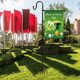 thumbnail image 4 of Fiudx Decoración del hogar Soporte para bandera de jardín con gancho, paquete de 1, asta de bandera de jardín resistente a la intemperie con topes de resorte y clip para bandera, soporte para bandera, 4 of 7