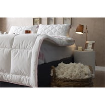 Duvetta Natural Cotton Comforter with Cotton Fabric Cover All Season Queen Size