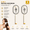 off-white, variant on Soug Electric Spray Air Cushions Massage Comb, 2-In-1 Misting Hair Brush With Water Spray Reduce Frizz, Nourishes Hairs, with Gift box