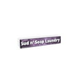 thumbnail image 2 of Azar Displays Acrylic Nameplate 11.5"W x 2.5"H 10/PK (122011) AZA122011, 2 of 2