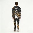 thumbnail image 2 of Men's 2 Pack Pajama Set Long Sleeve Sleepwear Soft Loungewear Pjs Sets, Music Cool Piano Vintage, 2 of 6