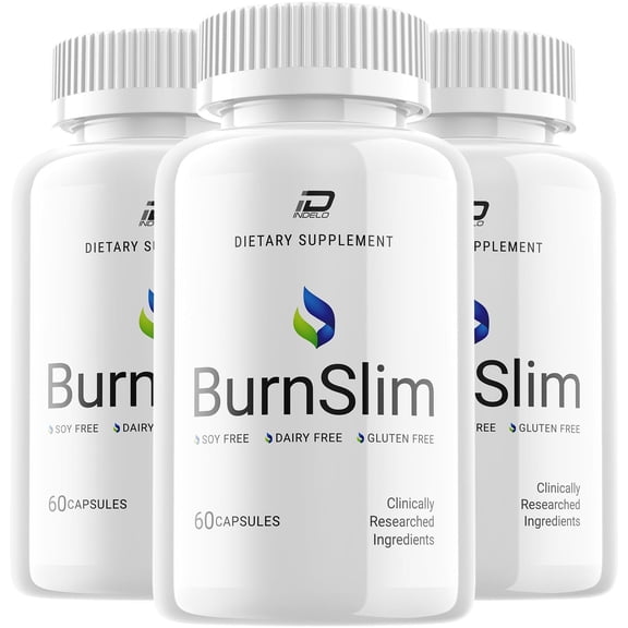 Burn Slim Keto Capsules – BurnSlim Advanced Formula, Extra Strength, 3 Pack, 180 Capsules