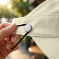 thumbnail image 5 of Risckoth Women's Ponytail Hat Wide Brim Foldable High UV Protection Hiking Beach Sun Cap, 5 of 8