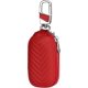 thumbnail image 1 of Funda de Cuero para llave de coche CHAO roja con llavero y mini bolsillo para monedas, 1 of 5