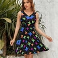 thumbnail image 7 of Halloween Print Dress Summer Street Style Dresses Female Sleeveless Printed Sundress, 7 of 7