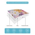 thumbnail image 3 of Quilts Queen Size Bedding Set, Spring Floral Reversible Summer Quilt 3 Pieces, Vintage Oil Painting Botanical Flowers Lightweight Bedspreads Coverlets with 2 Pillow Shams for All Seasons, 3 of 4