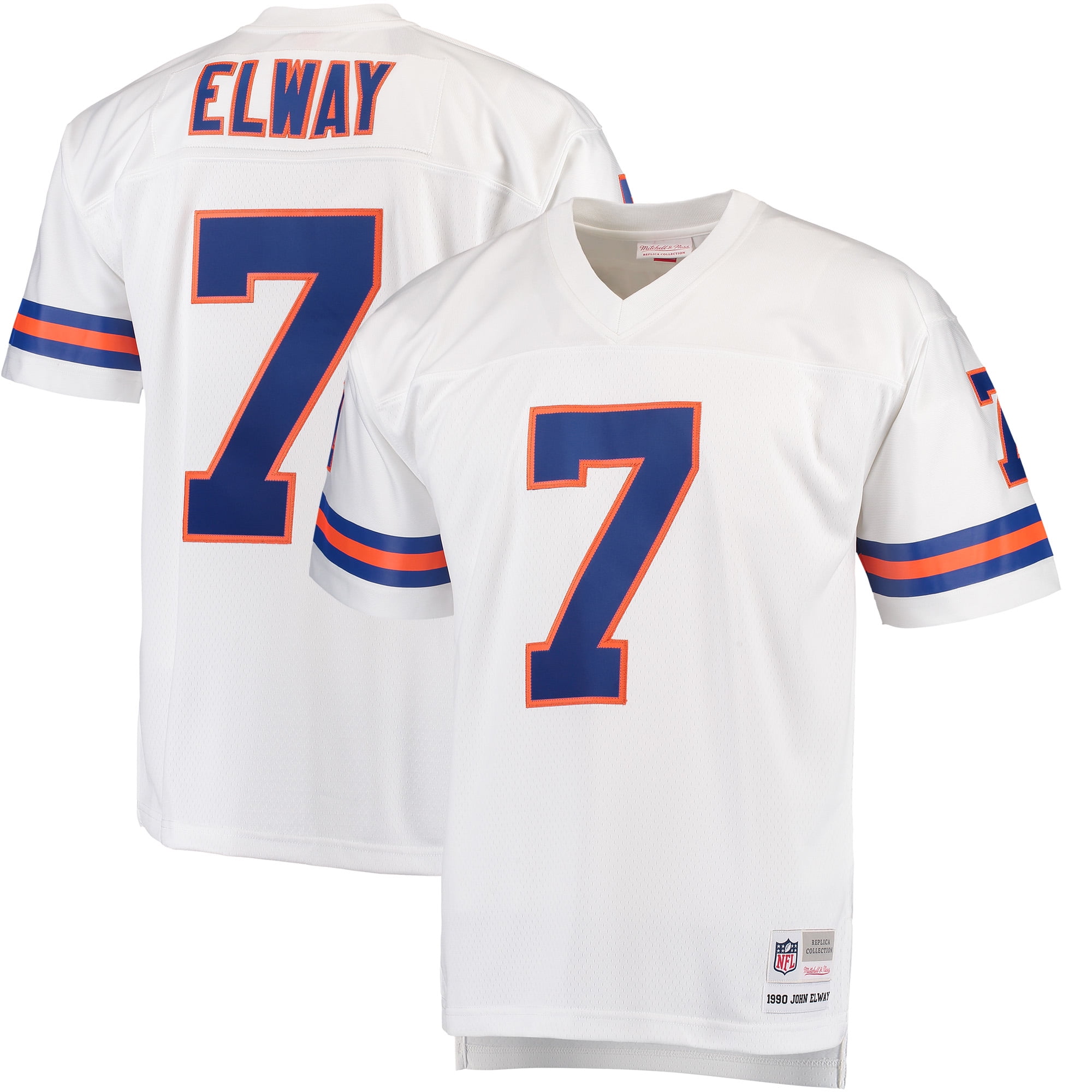 all white broncos jersey