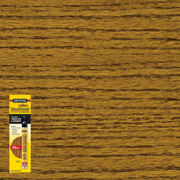 Minwax Wood Finish Stain Marker Early American 6Pk, .33 oz. Walmart