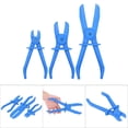 thumbnail image 3 of Akozon Line Clamp  3Pcs Plastic Flexible Hose Clamp Tool Set Brake Fuel Water Line Clamps Plier Kit, 3 of 6
