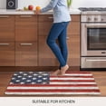 thumbnail image 5 of American Flag Door Mat&nbsp;Indoor Outdoor Entrance,Non Slip Rug for Kitchen Bathroom Entryway Rug,Red Blue Star Stripes Rustic Farmhouse Wood Washable Doormat Floor Mat for Office 20x31.5 Inch, 5 of 8