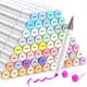 thumbnail image 1 of Juego de marcadores de alcohol Caliart de 61 colores pastel de doble punta, 1 of 7