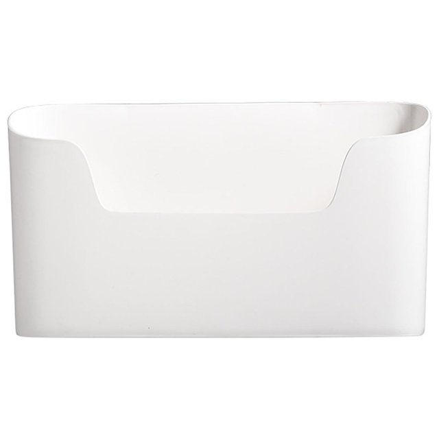 Caja de almacenamiento montada en la pared Caja de almacenamiento de escritorio sin perforaciones multifuncional para el baño del hogar