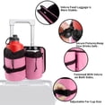 thumbnail image 3 of Portavasos para equipaje su mano Sostenga tazas de Caddy para viajar Oficina Picnic Accesorio de equipaje perfecto , Rosado Salvador Portaequipajes, 3 of 10