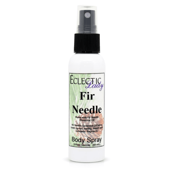 Fir Needle Body Spray, Eclectic Lady, Hydrating Mist, Unisex, 2 oz