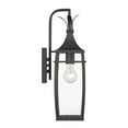 thumbnail image 5 of Matte Black One Light Outdoor Wall Lantern from the Montpelier Collection, 5 of 5