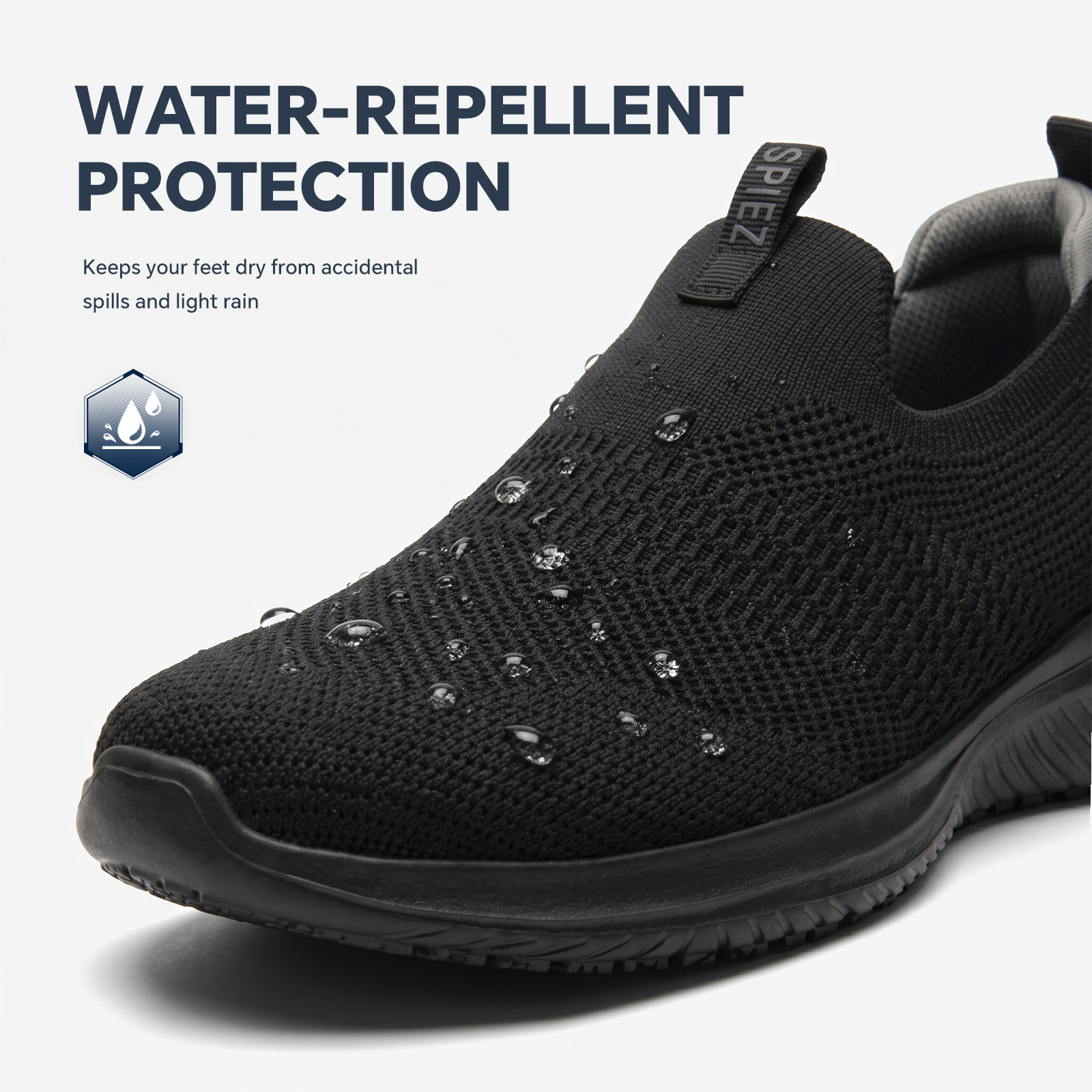 SPIEZ Women's Slip-Resistant Water-Repellent Work Shoe photo 3