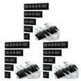 thumbnail image 3 of Wweixi 5piece Durable Cable Holder Organizer For Wood Tile Metal And Plastic Surfaces Multiple Slots 3Set, 3 of 6