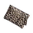 thumbnail image 2 of Leopard Handbag Fashion Hot Handbag Leopard Hot Envelope Bag Yellow Leopoard Grain, 2 of 9