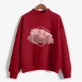 thumbnail image 2 of Gibobby Sudaderas para mujer oferta Sudadera de Forro Polar para Mujer(Rojo,M), 2 of 3