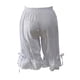 thumbnail image 3 of Pantalones cortos de encaje Pantalones de pierna ancha Traje de verano Artesanía Moda al aire libre Ocio Accesorios de dama Elástico femenino Prendas para la parte inferior del cuerpo Blanco 2XL Minnieouse AP019240-10, 3 of 6