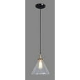 thumbnail image 4 of B & P Lamp Clear Glass Deep Cone Shade (18cm ), 4 of 7