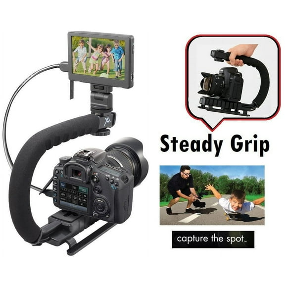 camera stabilizing bracket for canon rebel t5i t4i t2i t1i 40d 50d 300d 350d t5