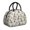 Boxer and Rose, variant on Dog Paw Print Rainbow Chevron Pattern Insulated Lunch Bag,Leakproof Large Capacity Lunch Box for Work,Picnic or Travel,11.4 X 6.7 X 8.3 Inches
