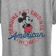 thumbnail image 3 of Disney - Mickey American Original - Women's Short Sleeve Graphic T-Shirt, 3 of 5