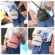 thumbnail image 5 of Mochila de viaje para mujer, bolso escolar de piel sintética, bolsa de compras, cremallera, teléfono portátil, paquete de cosméticos, color blanco Jumpingount AP000927-02, 5 of 7