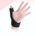 thumbnail image 2 of Thumb Brace, Lightweight and Breathable Black Kids Thumb & Wrist Stabilizer Splint for Trigger Finger Pain Relief Arthritis, 2 of 8
